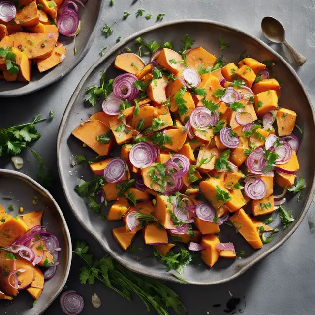 Foto de Sweet Potato Salad with Parmesan Presutto