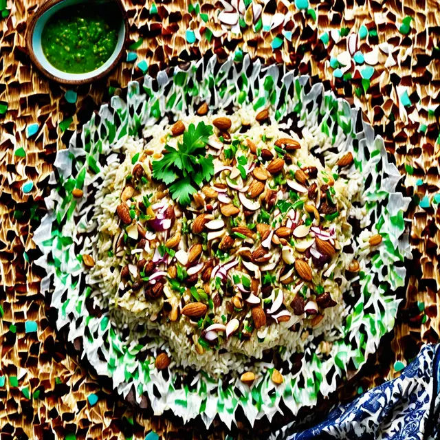 Foto de Green Wheat with Barley (Mansaf Frikke)