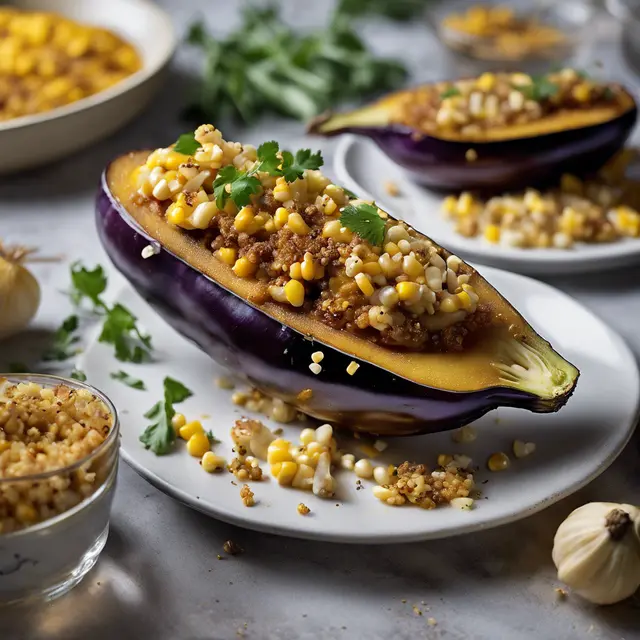 Foto de Stuffed Eggplant with Corn