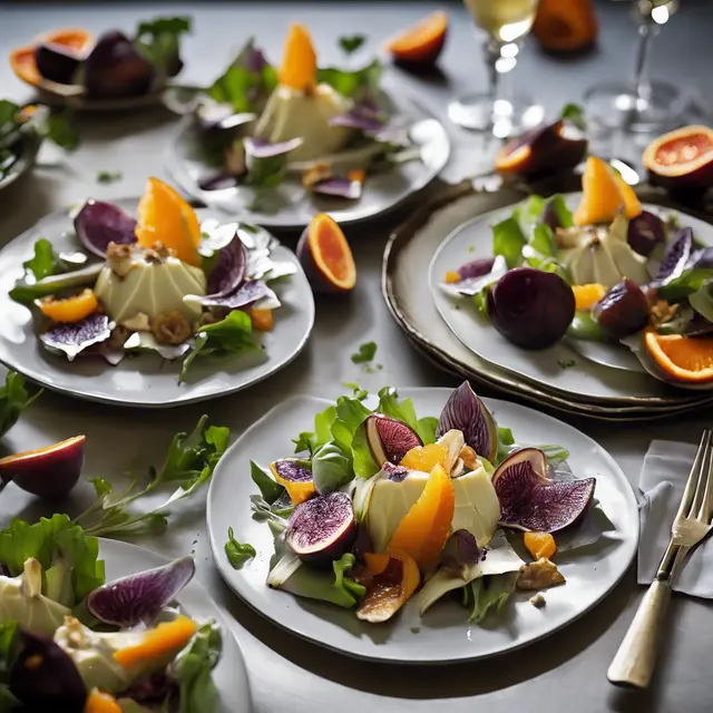 Foto de Sour Orange Salad with Figs and Artichoke