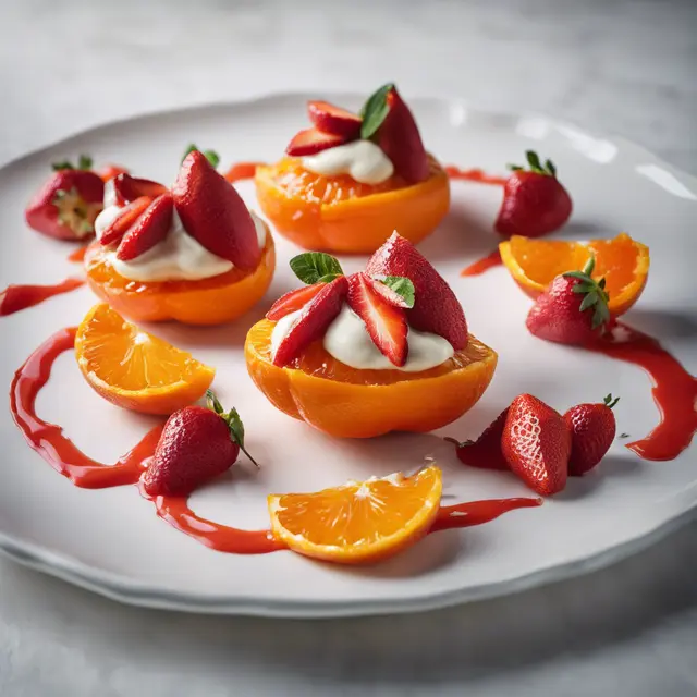 Foto de Stuffed Oranges with Strawberries