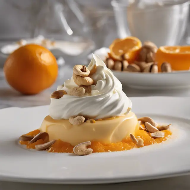 Foto de Orange Cream with Whipped Cream