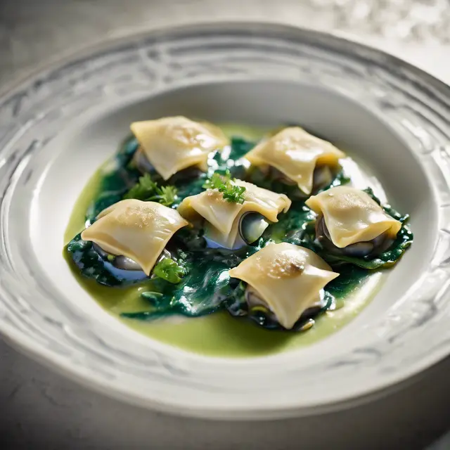 Foto de Open Abalone Ravioli Recipe