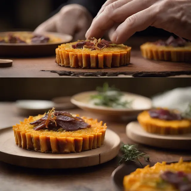 Foto de Dried Beef Tart with Japanese Pumpkin