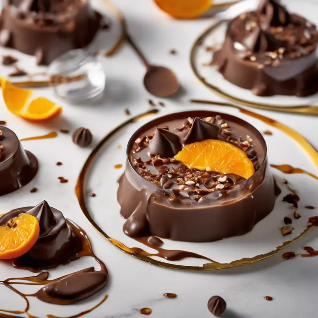 Foto de Chocolate Cream with Orange Syrup