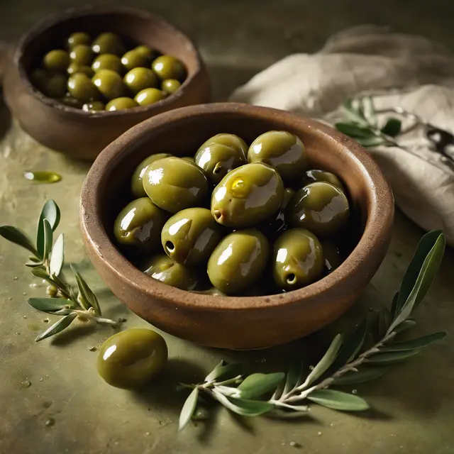 Foto de Green Olive in Brine