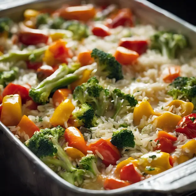 Foto de Baked Rice with Vegetables