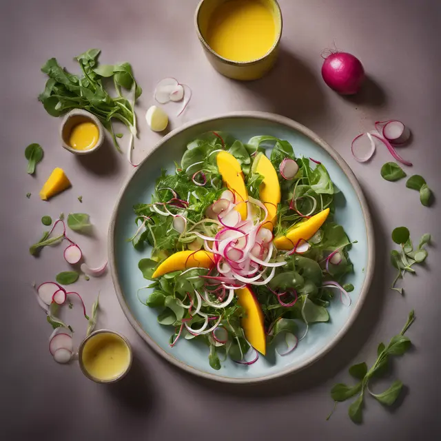 Foto de Radish Salad with Mango Dressing