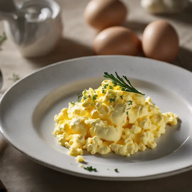 Foto de Scrambled Eggs with Garlic-Poró