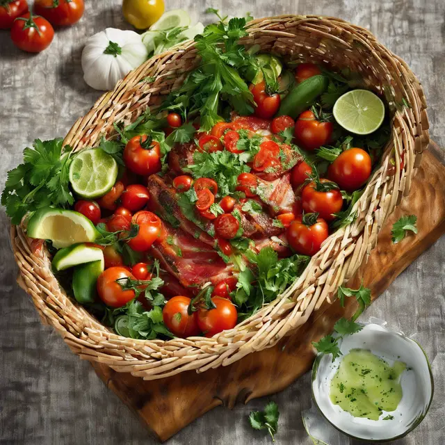 Foto de Brazilian-Style Basket of Tomatoes