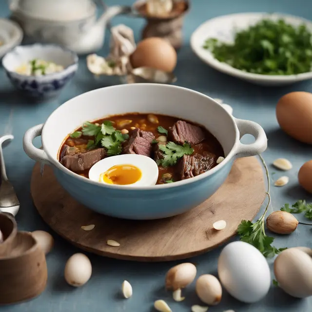 Foto de Beef and Hard-Boiled Egg Stew