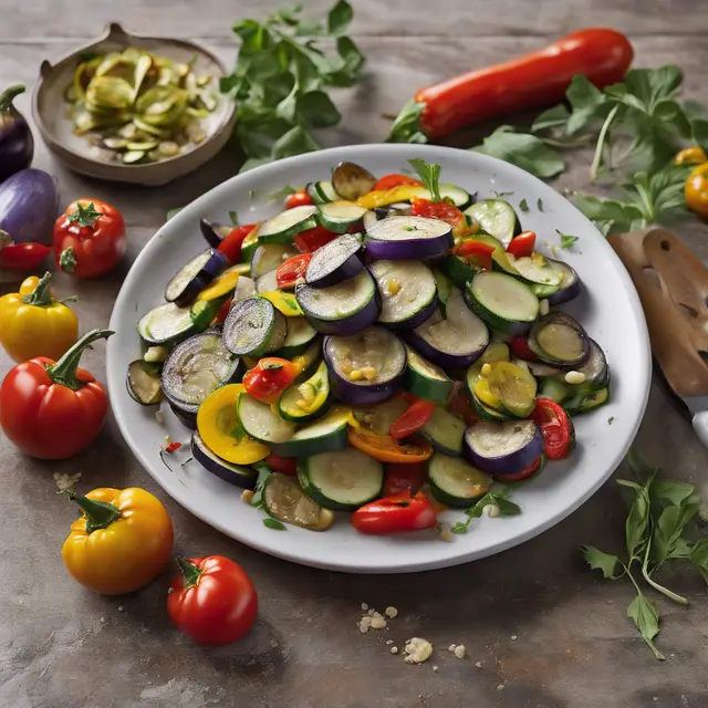 Foto de Eggplant and Zucchini Salad