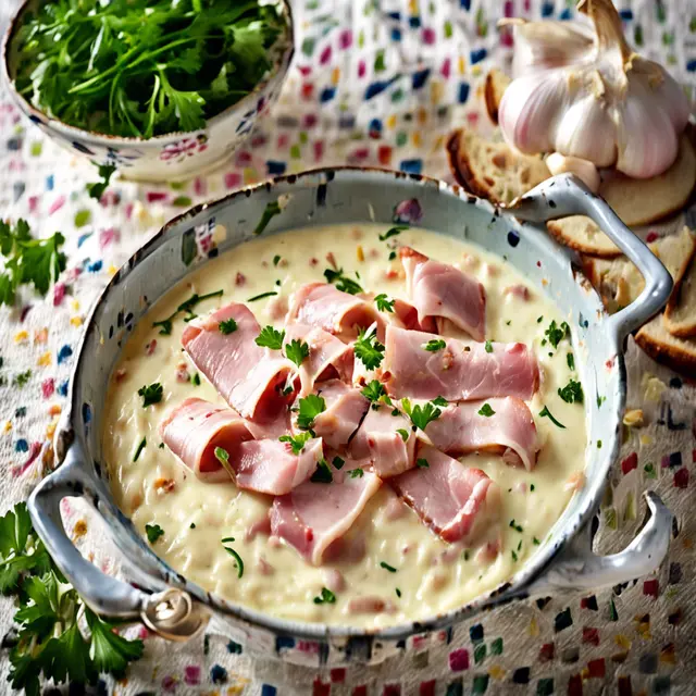 Foto de Garlic Cream with Ham