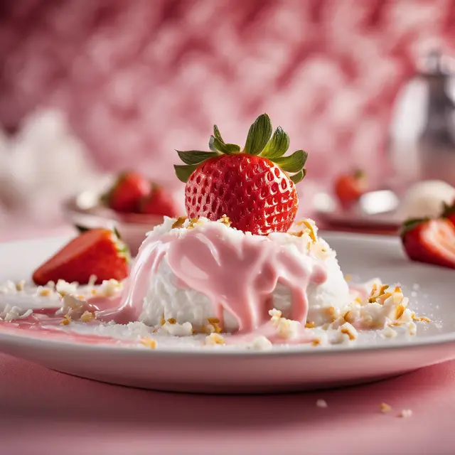 Foto de Strawberry and Coconut Cream