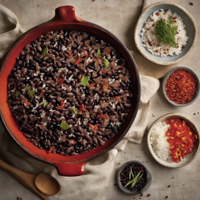 Foto de Black Beans and White Rice (Moros y Cristianos)