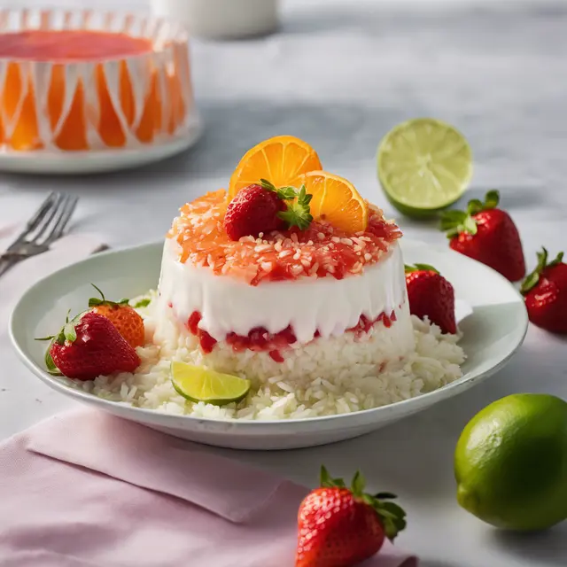 Foto de Sweet Rice with Strawberries and Orange