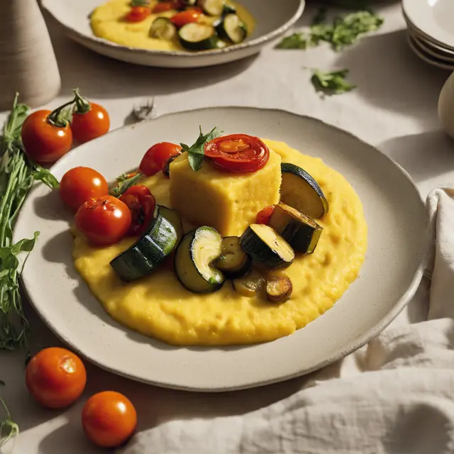 Foto de Creamy Polenta with Roasted Vegetables