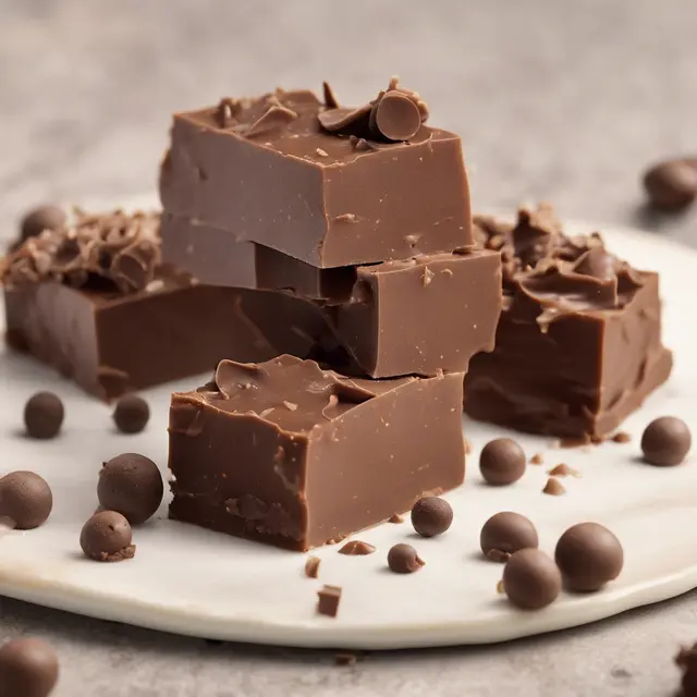 Foto de Crunchy Chocolate Spoon Fudge