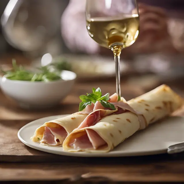 Foto de Chicken and Prosciutto Crepes