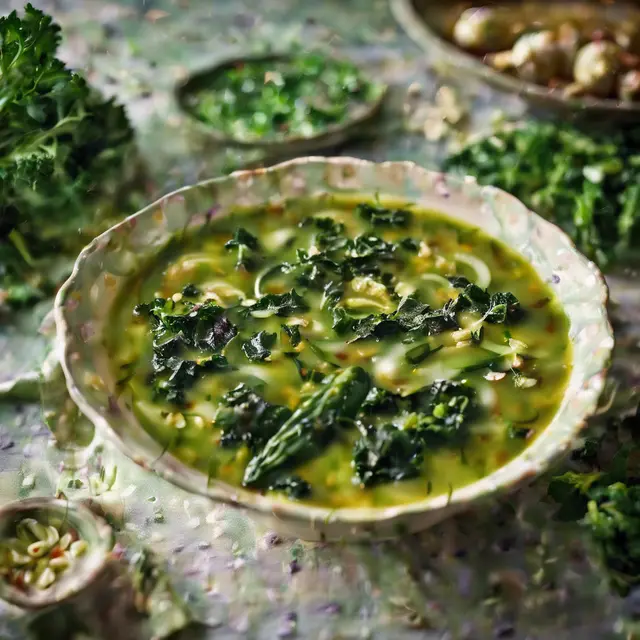 Foto de Okra Soup with Kale