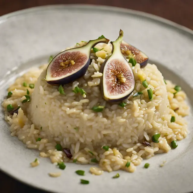 Foto de Figs and Brie Risotto