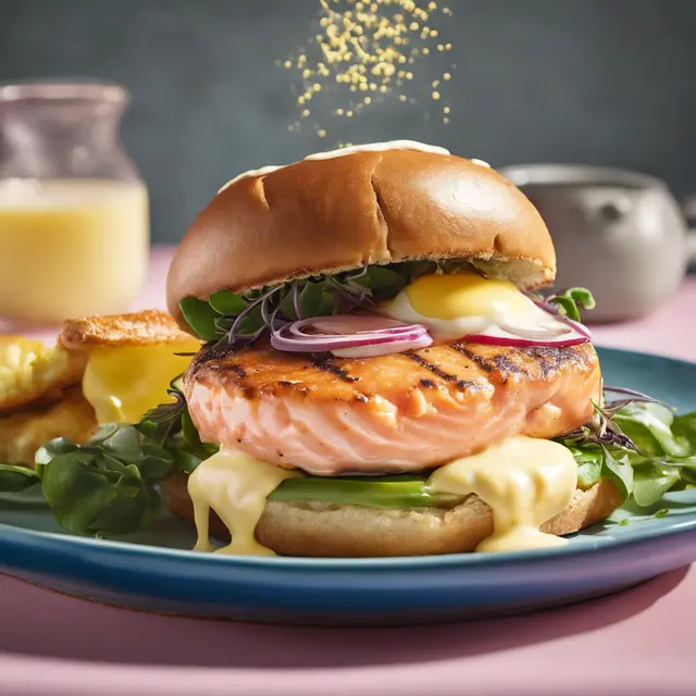 Foto de Salmon Burger