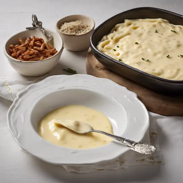 Foto de Cabra Cheese Bechamel Sauce