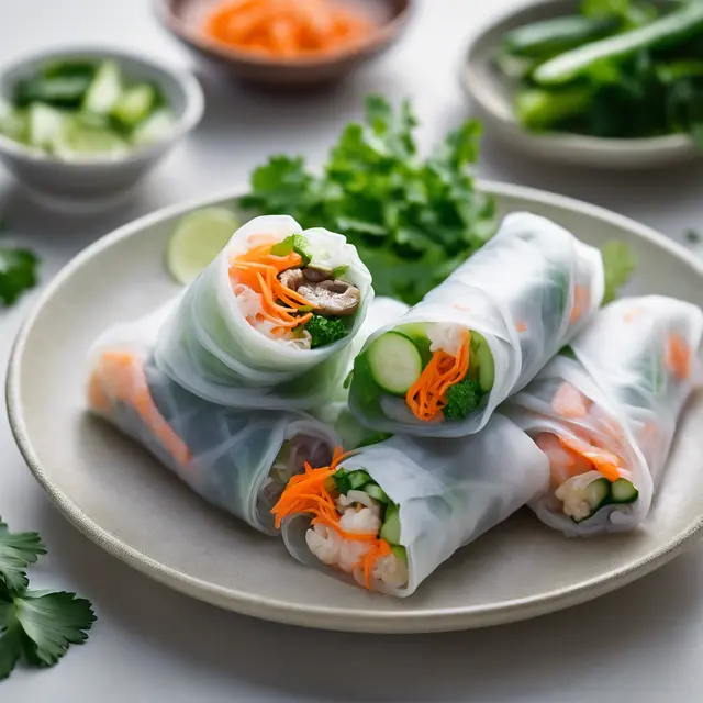 Foto de Vietnamese Spring Roll