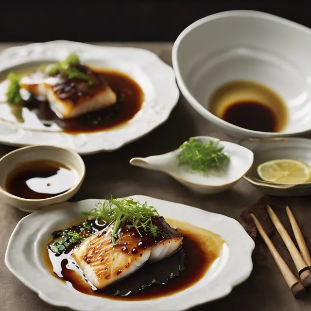 Foto de Braised Cod in Shoyu Sauce