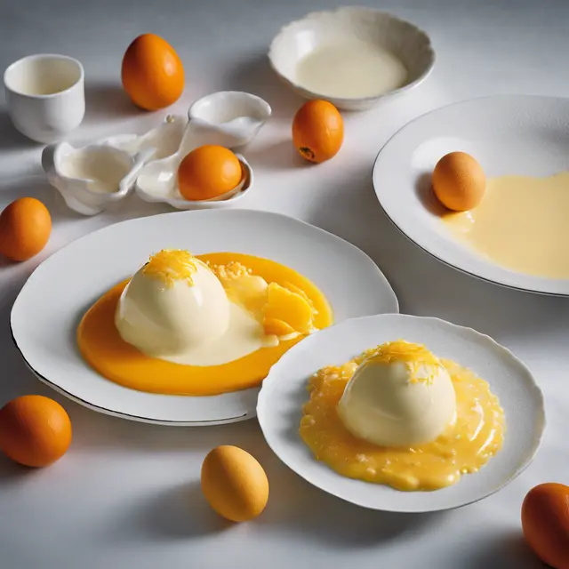 Foto de Snowy Omelets with Orange Cream Sauce