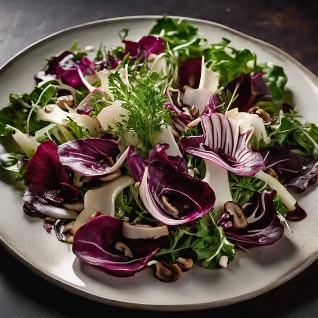 Foto de Mushroom and Herb Salad