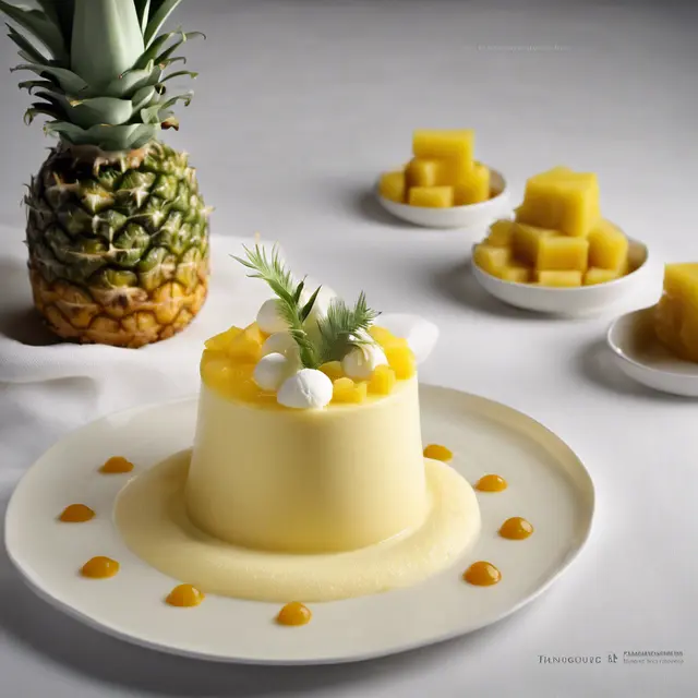 Foto de Pineapple Mousse with White Wine