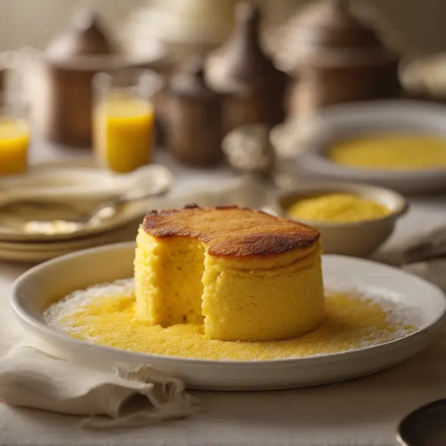 Foto de Corn Cake with Cornmeal Crust