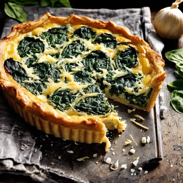 Foto de Spinach and Cheese Tart