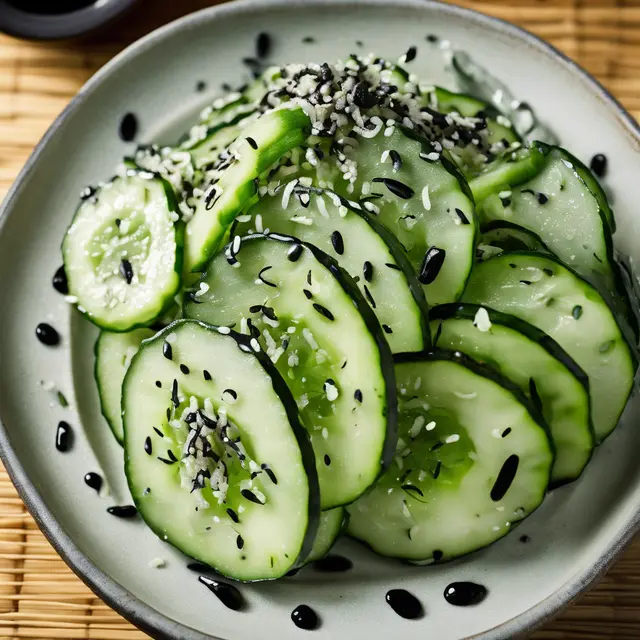 Foto de Cucumber Salad with Black Sesame