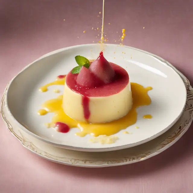 Foto de Cheese Pudding with Sauce