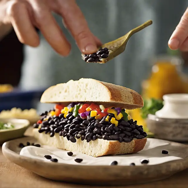 Foto de Black Bean Sandwich