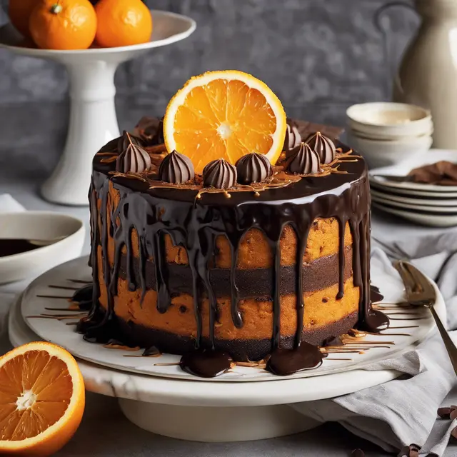 Foto de Orange and Chocolate Cake