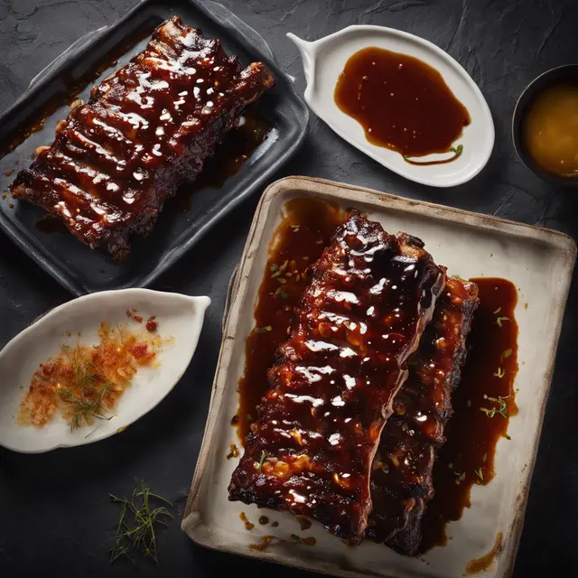 Foto de Pork Ribs with Sweet Glaze