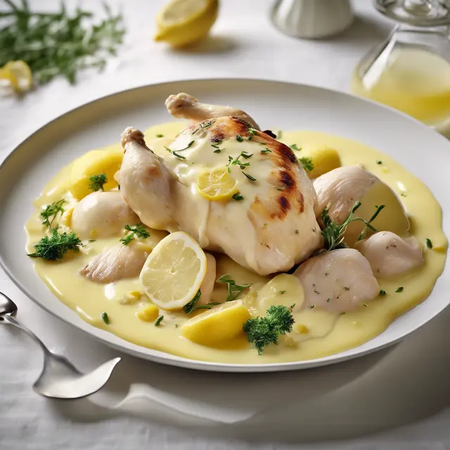 Foto de Chicken Capelete with Lemon Sauce