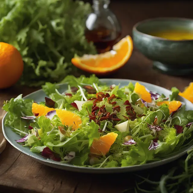 Foto de Green Salad with Orange and Tamarind