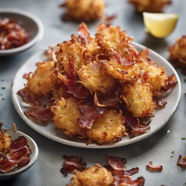 Foto de Shredded Potato and Bacon Fritters