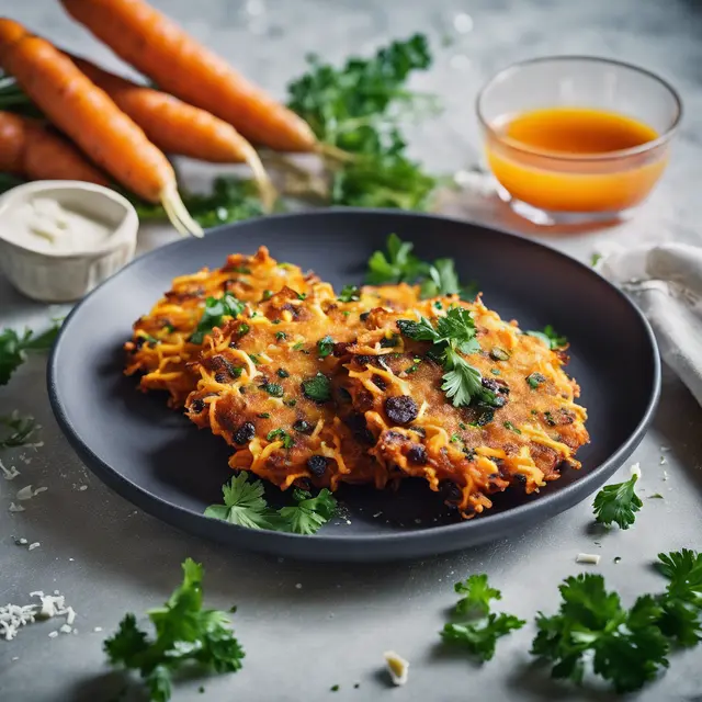 Foto de Carrot and Raisin Fritters