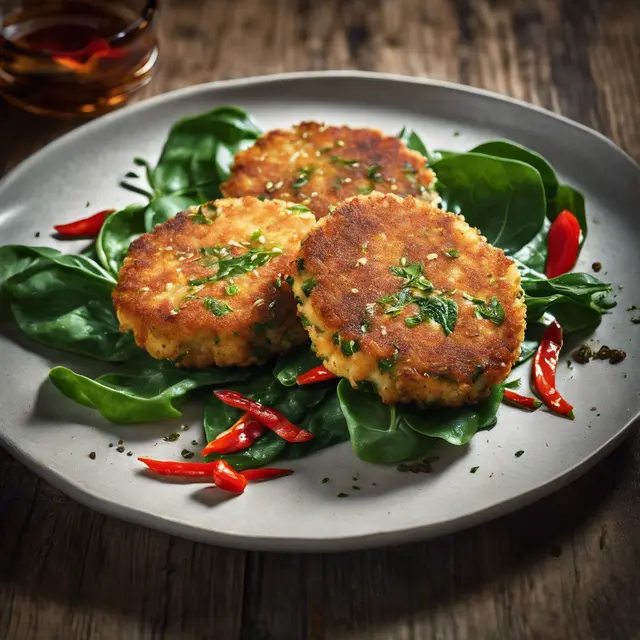 Foto de Fish Cakes with Spinach