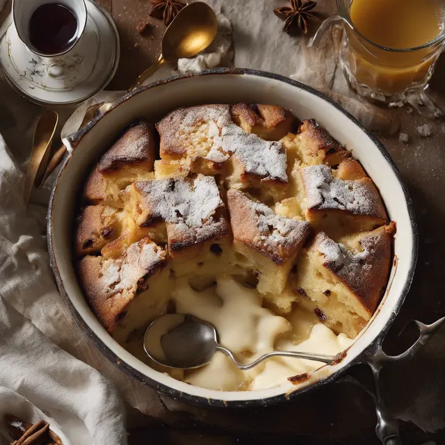 Foto de Panettone Bread Pudding