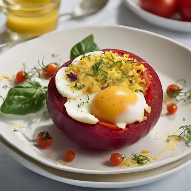 Foto de Tomato Stuffed with Egg and Cheese