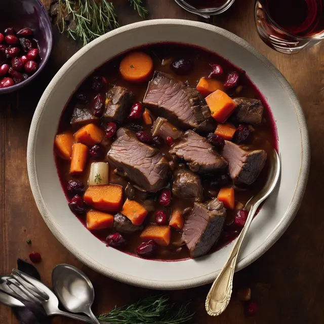 Foto de Boar Stew with Cranberries