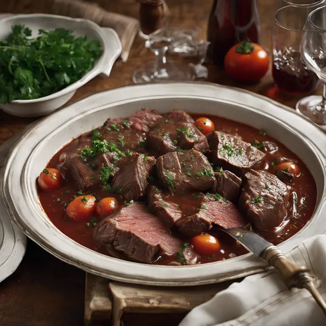 Foto de Braised Beef in Wine