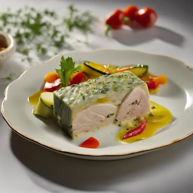 Foto de Chicken and Zucchini Terrine