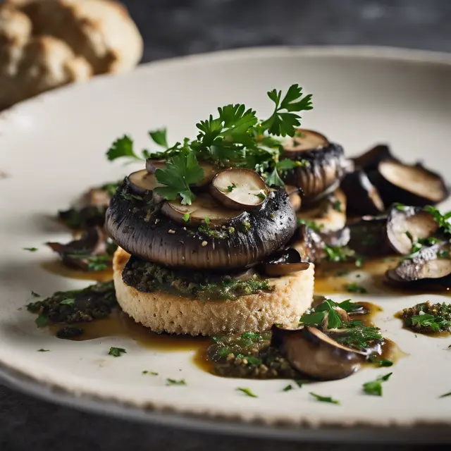 Foto de Stuffed Portobello Mushrooms